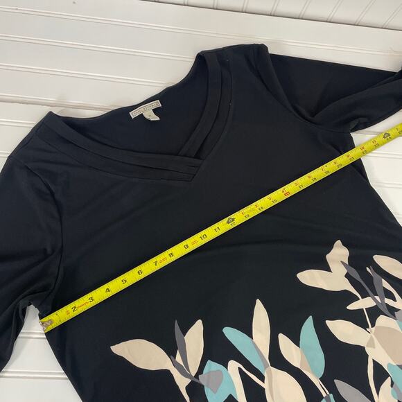 NWT & NWOT Dana Buchman Animal Print Blazer & V-Neck Tee Bundle OF 2 Size XL - Picture 10 of 10